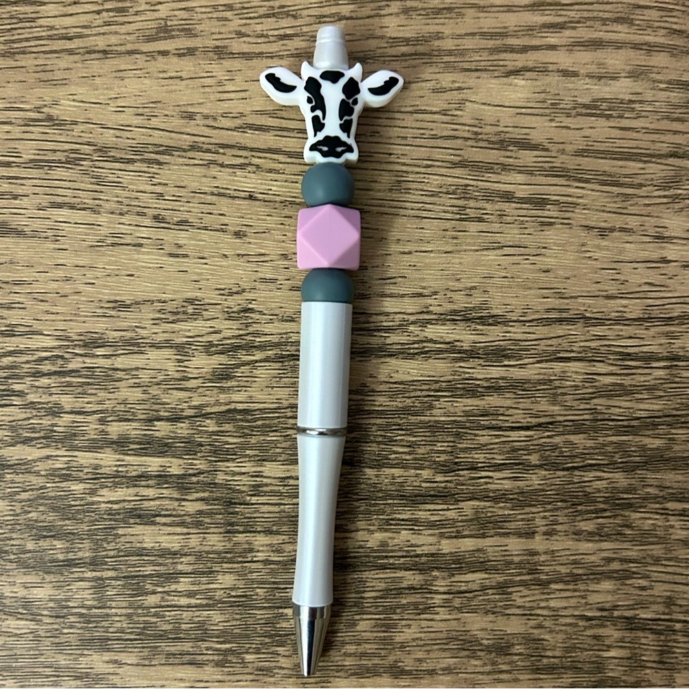 Beaded Cow Pen